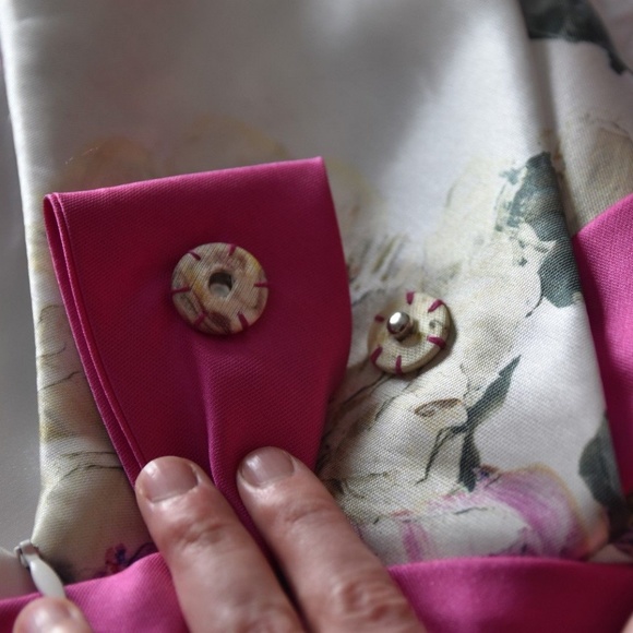 Maria Coca Coleccion Spring/Summer Floral Gown Wom - Picture 5 of 6